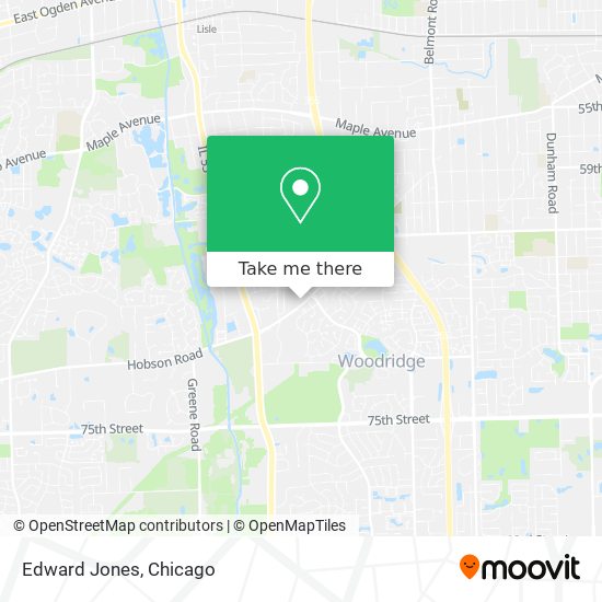 Edward Jones map