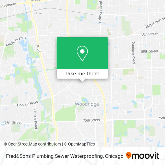 Fred&Sons Plumbing Sewer Waterproofing map