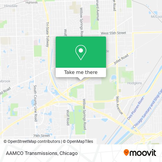 AAMCO Transmissions map