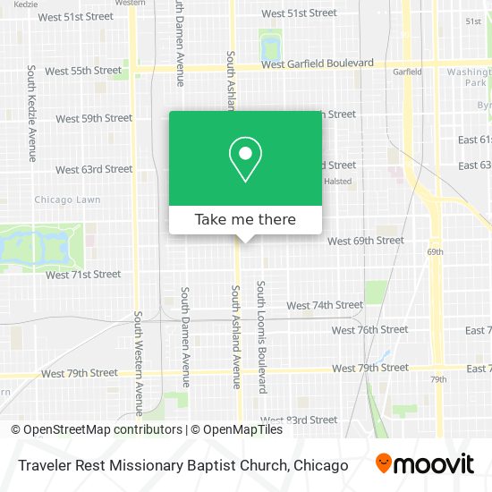 Traveler Rest Missionary Baptist Church map