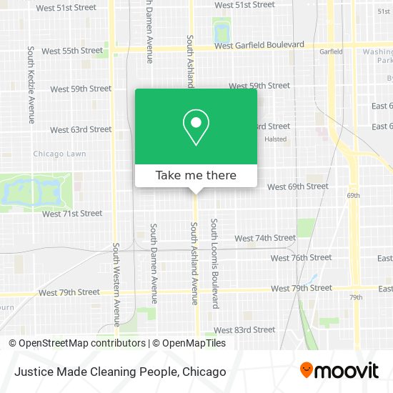 Justice Made Cleaning People map