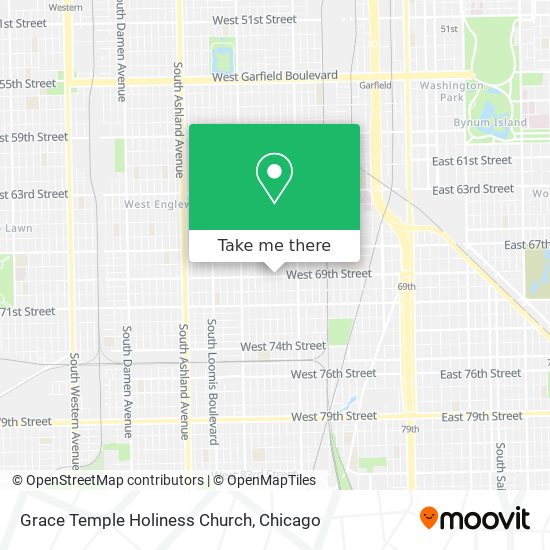 Mapa de Grace Temple Holiness Church