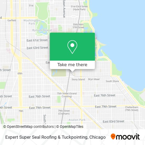 Expert Super Seal Roofing & Tuckpointing map