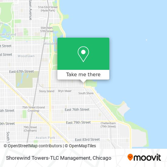 Shorewind Towers-TLC Management map