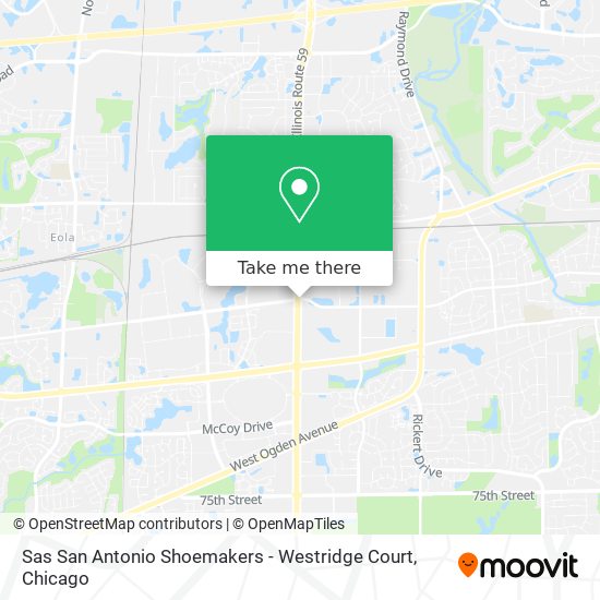 Sas San Antonio Shoemakers - Westridge Court map