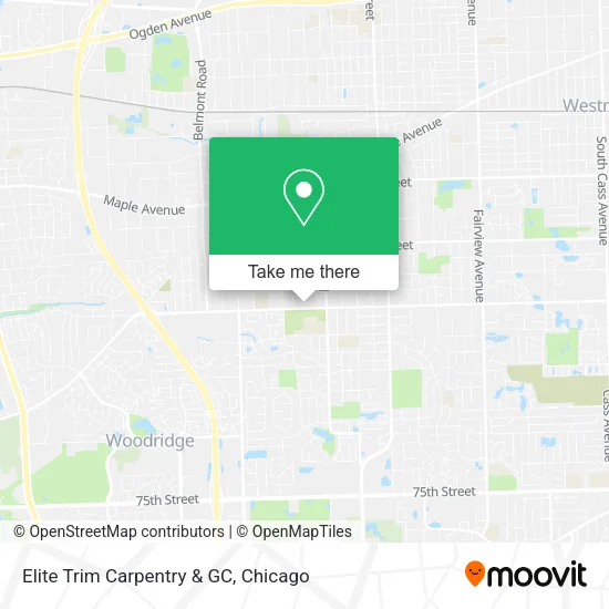 Mapa de Elite Trim Carpentry & GC