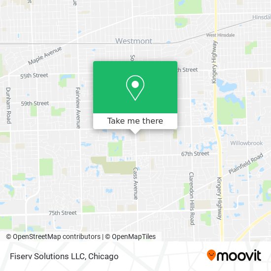 Fiserv Solutions LLC map