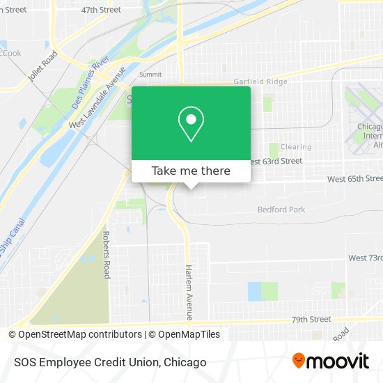 SOS Employee Credit Union map