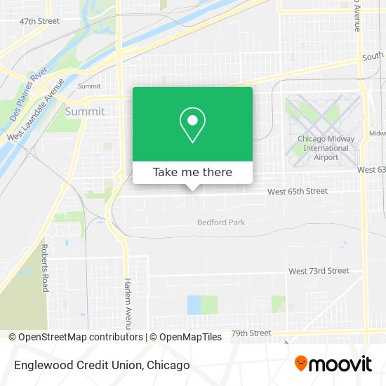 Mapa de Englewood Credit Union