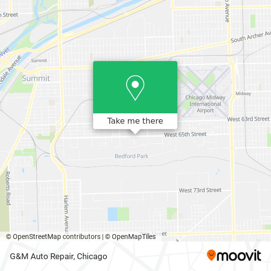 G&M Auto Repair map