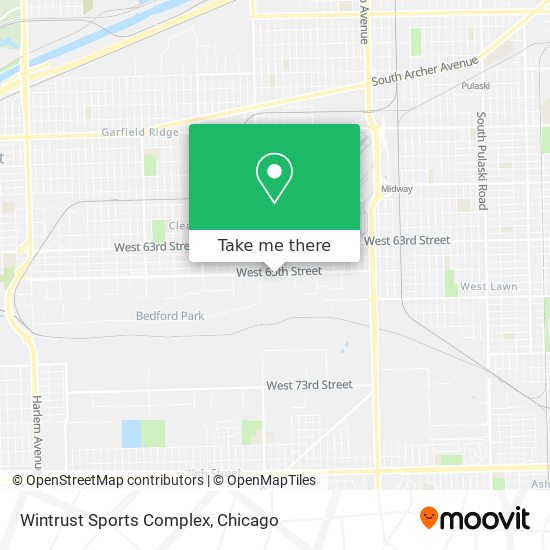 Wintrust Sports Complex map