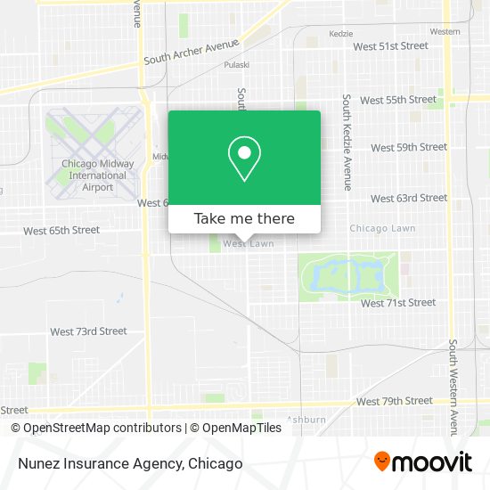 Nunez Insurance Agency map