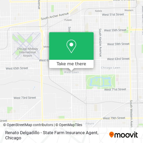 Renato Delgadillo - State Farm Insurance Agent map
