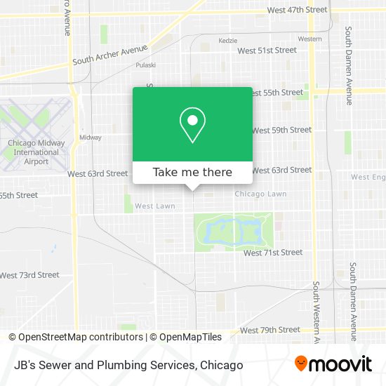 JB's Sewer and Plumbing Services map