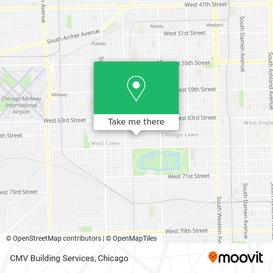 CMV Building Services map