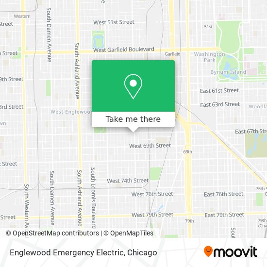 Mapa de Englewood Emergency Electric