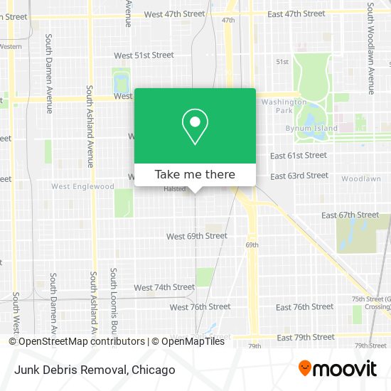 Junk Debris Removal map