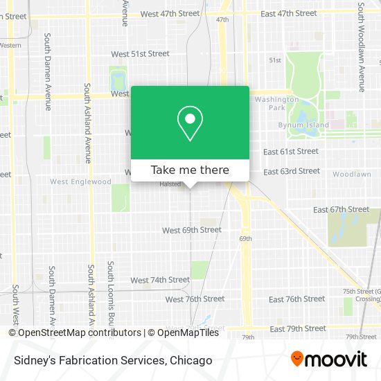 Sidney's Fabrication Services map