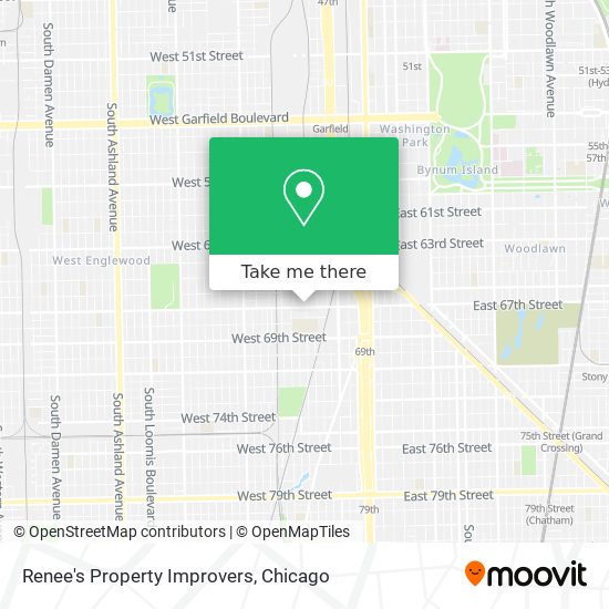 Renee's Property Improvers map