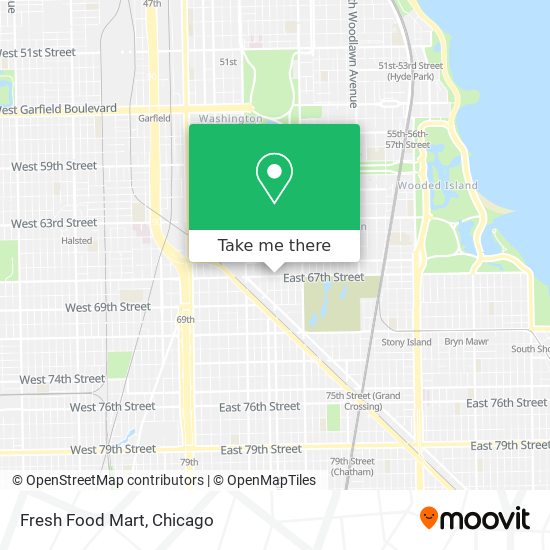 Fresh Food Mart map