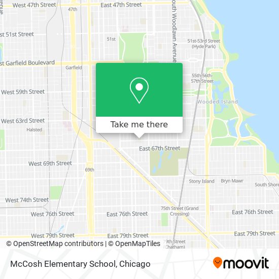 McCosh Elementary School map