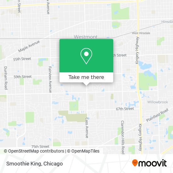 Smoothie King map