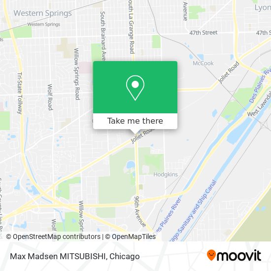 Max Madsen MITSUBISHI map