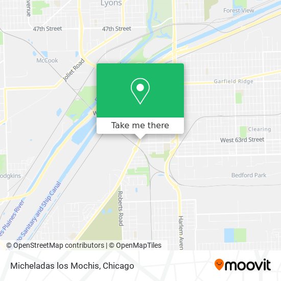Micheladas los Mochis map