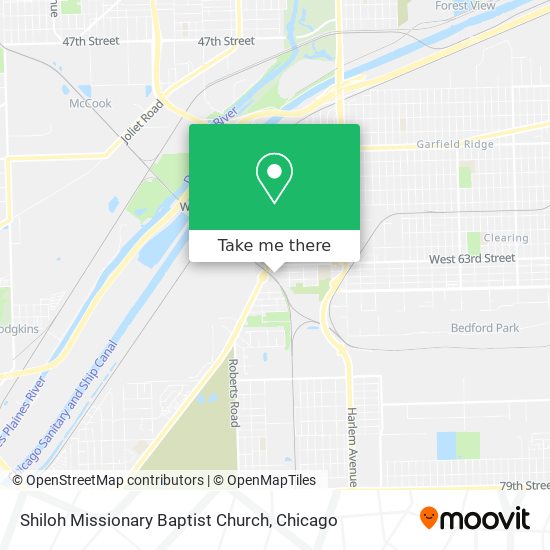 Shiloh Missionary Baptist Church map