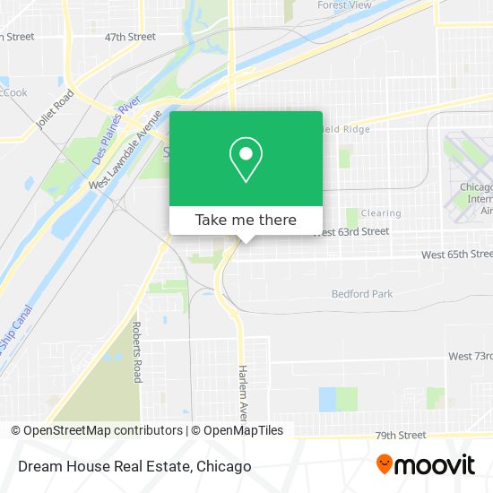 Dream House Real Estate map