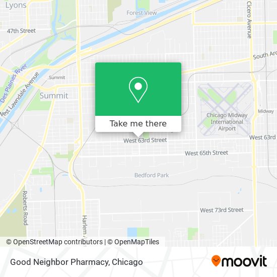 Good Neighbor Pharmacy map