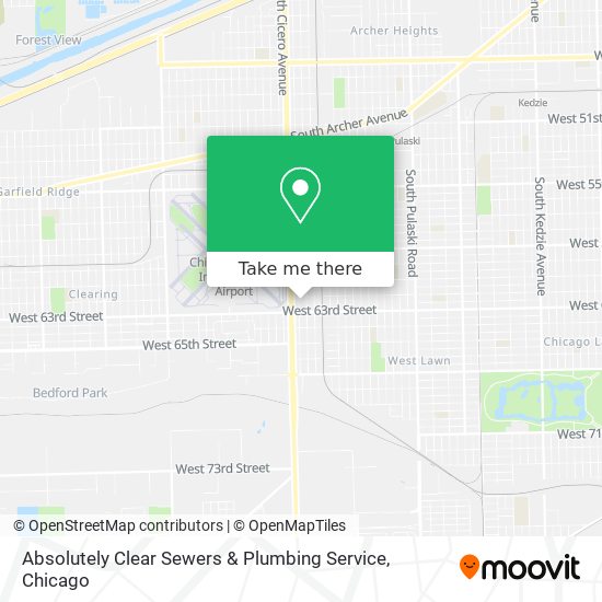 Absolutely Clear Sewers & Plumbing Service map