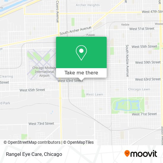 Rangel Eye Care map