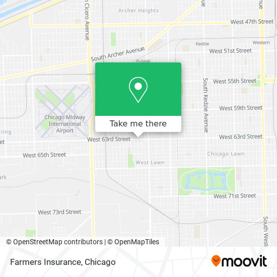 Farmers Insurance map