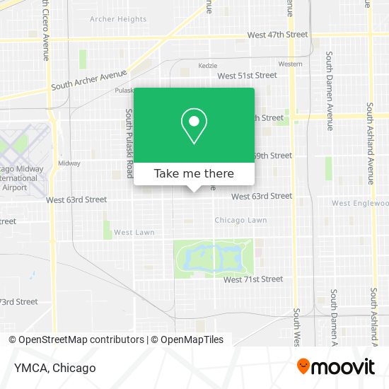 YMCA map