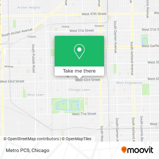 Metro PCS map