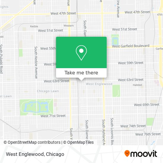 West Englewood map