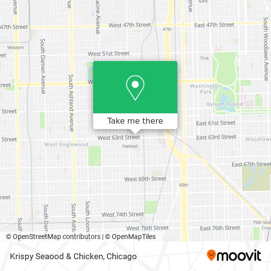 Krispy Seaood & Chicken map
