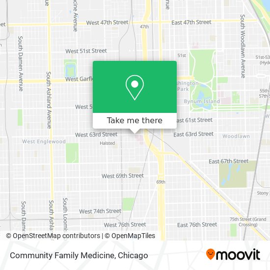 Community Family Medicine map