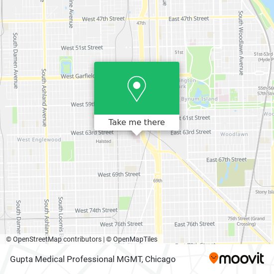 Mapa de Gupta Medical Professional MGMT
