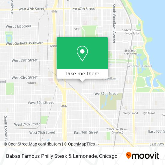 Babas Famous Philly Steak & Lemonade map