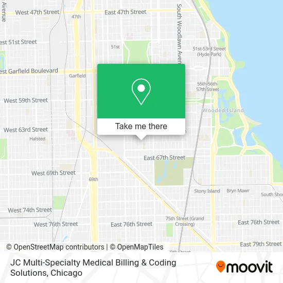 JC Multi-Specialty Medical Billing & Coding Solutions map