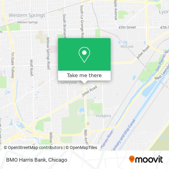 BMO Harris Bank map