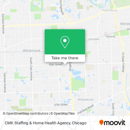 CMK Staffing & Home Health Agency map