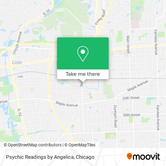 Psychic Readings by Angelica map