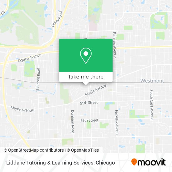 Mapa de Liddane Tutoring & Learning Services