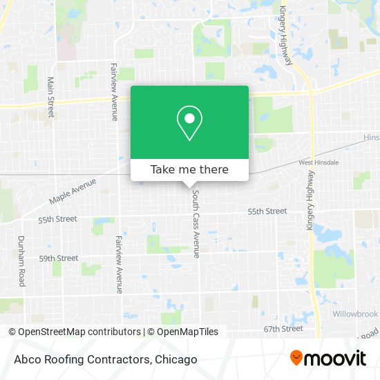 Mapa de Abco Roofing Contractors