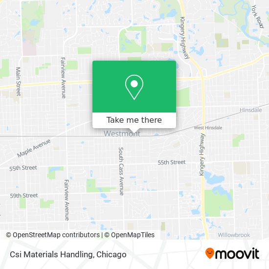 Mapa de Csi Materials Handling