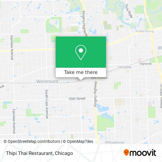 Mapa de Thipi Thai Restaurant