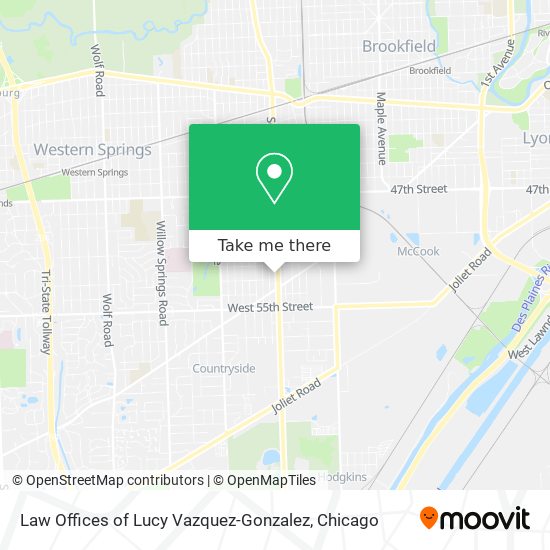 Mapa de Law Offices of Lucy Vazquez-Gonzalez